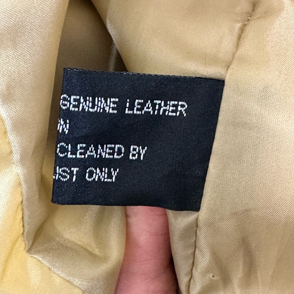 60’s SUEDE PATCHWORK Stylish Beige Women's Trench Coat like new beautiful Size L - Picture 10 of 13
